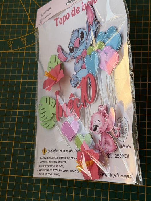 Topo de bolo stich