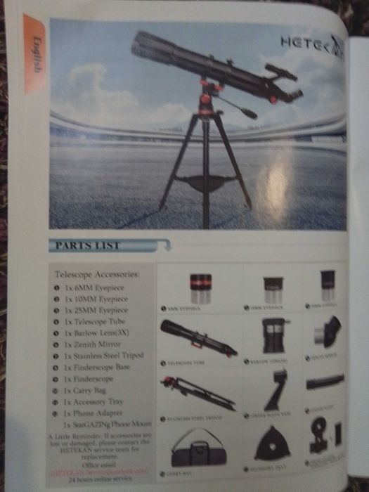 Telescópio 260€. Oportunidade