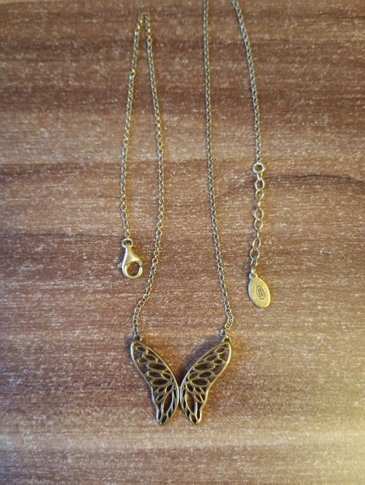 Pozłacany srebrny łańcuszek APART