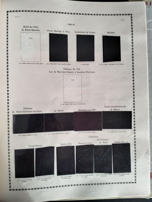 Álbum de selos da Yvert & Tellier