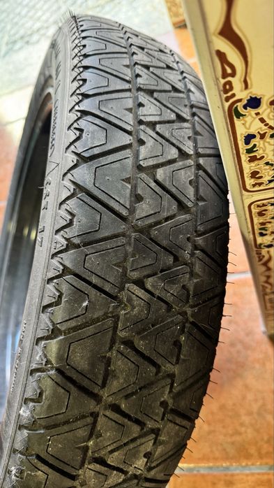 Roda/Pneu suplente medida 155/70/17 furação 5x112