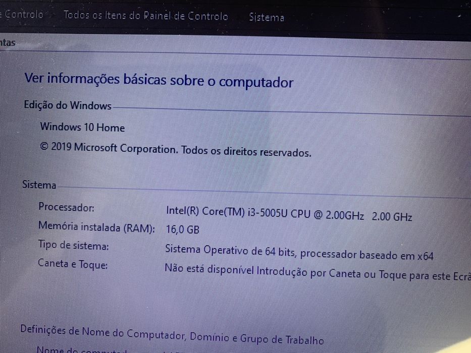Portátil Lenovo 80-E5 Core i3
