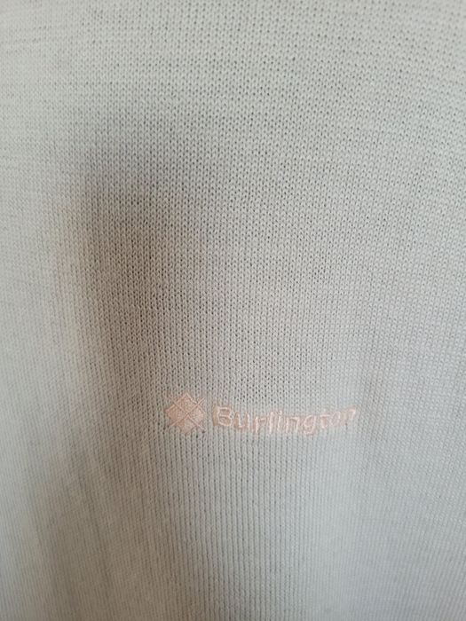 Beżowy sweterek Burlington 100%welna