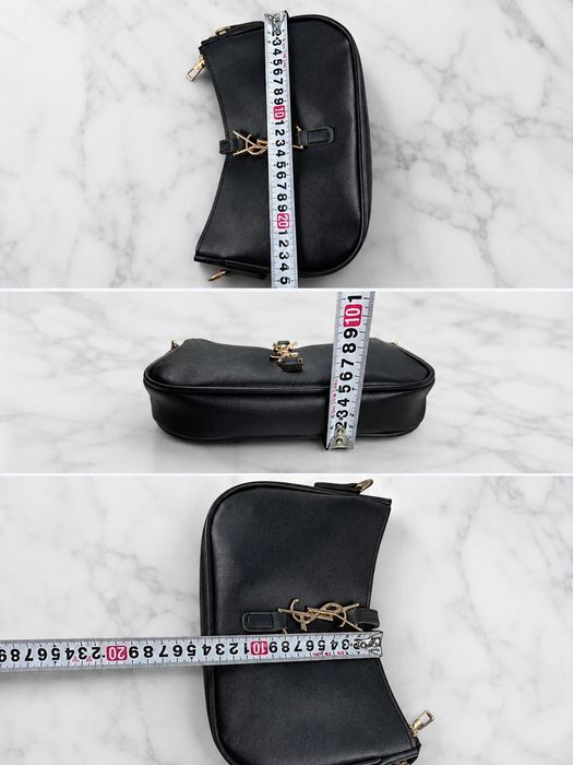 Чорна жіноча сумка через плече Saint Laurent