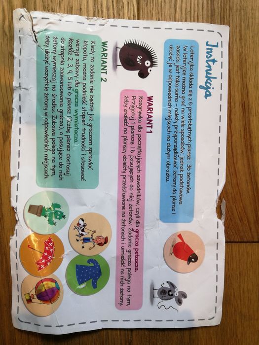 Gra LOTERYJKA Kolory firmy Kapitan Nauka