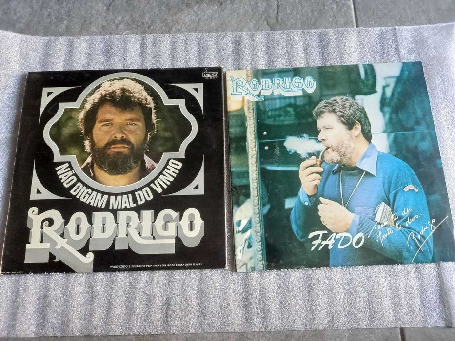 2 Disco vinil LP '' Rodrigo: nao digam mal do vinho''