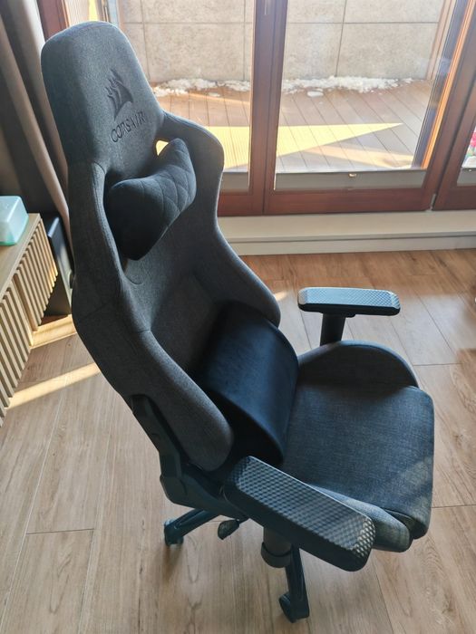 Fotel CORSAIR T3 RUSH ciemny Szary