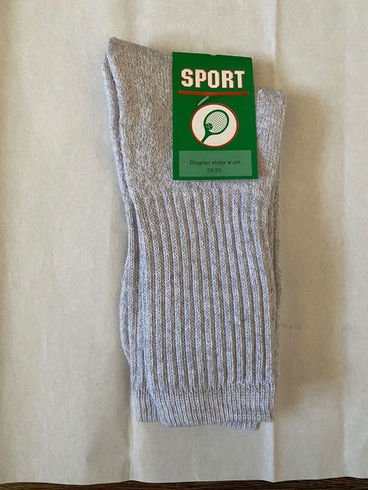 Skarpety sportowe, unisex szare, Italy R. 38 - 42