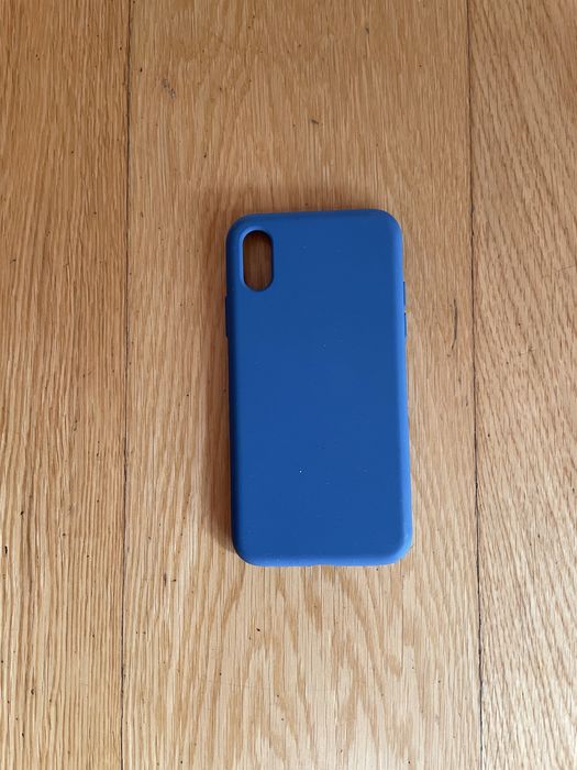 Capa iphone XS azul marinho