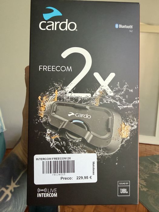 Capacete + Cardo Freecom 2X