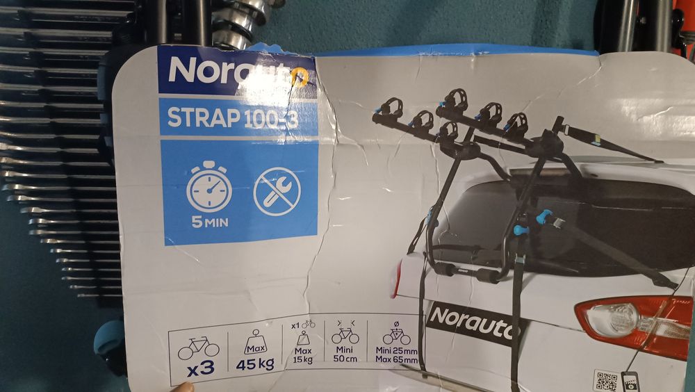 Suporte 3 bicicletas universal