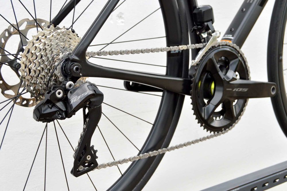 FV23% szosa CANNONDALE SUPERSIX 56 EVO 105 Di2 2x12 DISC kokpit aero