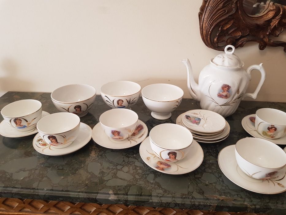 Peças de chá soltas da Vista Alegre
