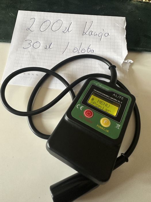 Miernik lakieru czujnik lakieru zapraszam