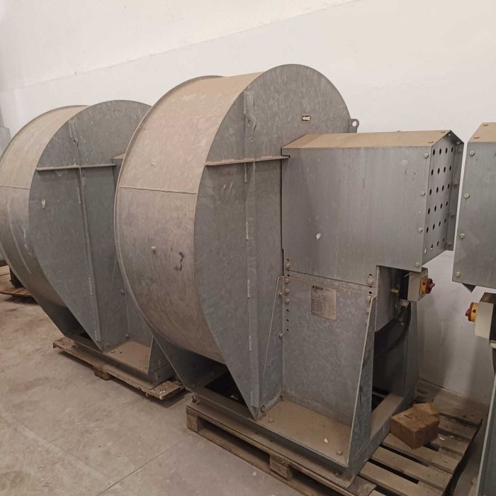 Wentylator turbina suszarnia wyciąg do trocin duży mocny