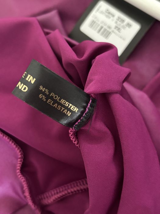 Bluza Fuksja dekolt V XXL Li Parie