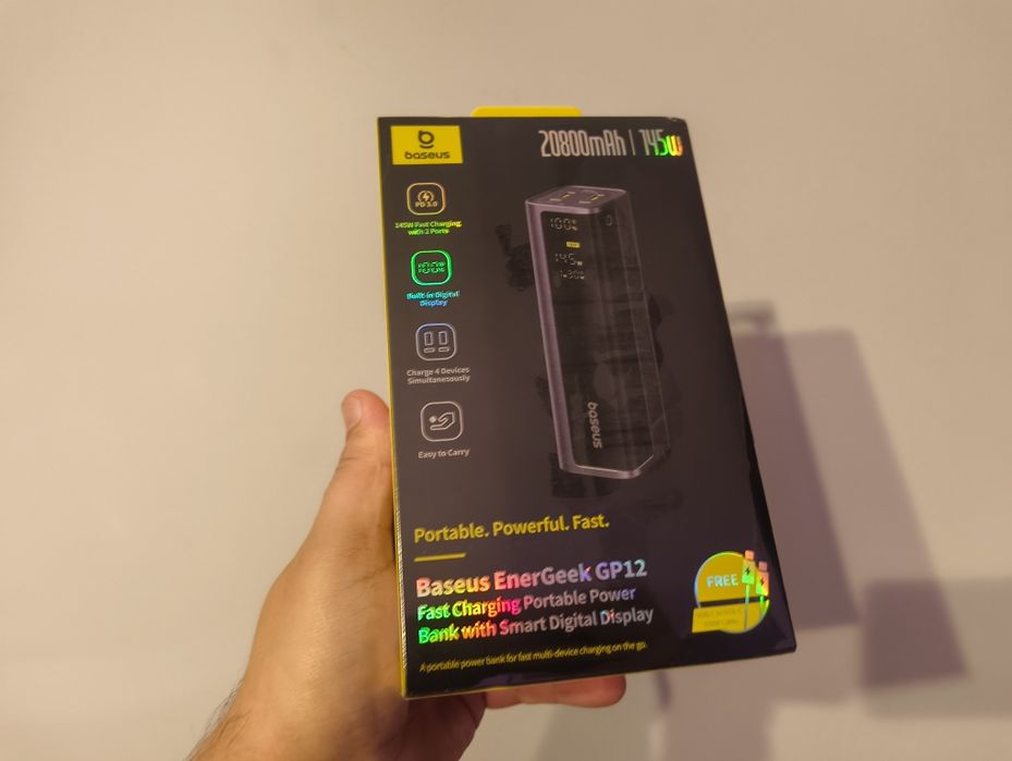 Повербанк Baseus Energeek GP12 20800mAh Новий