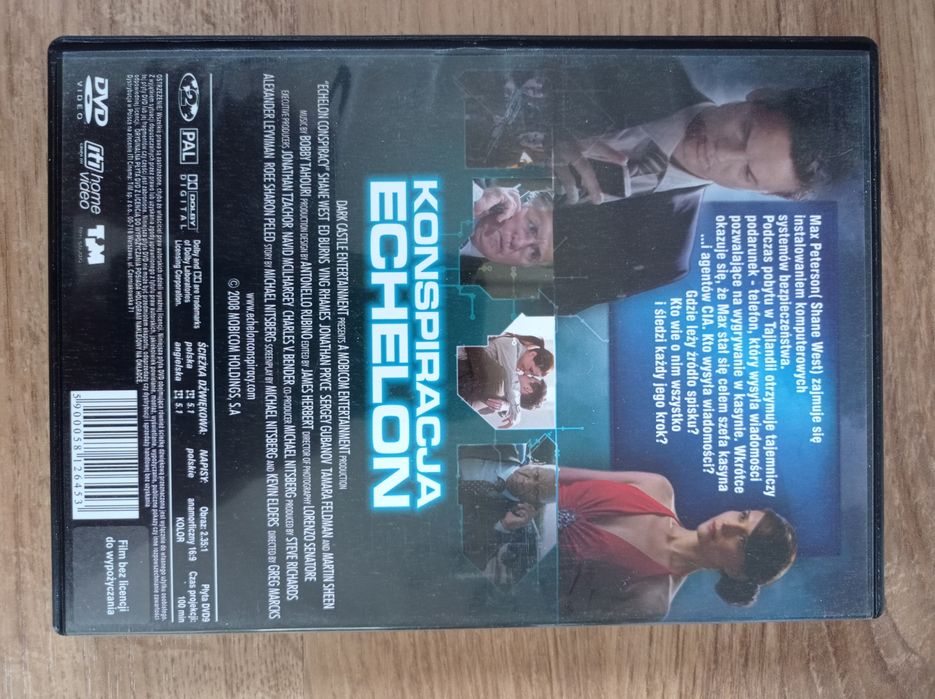 DVD PL Konspiracja Echelon