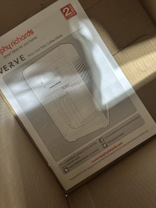 Ekspres przelewowy do kawy morphy richards