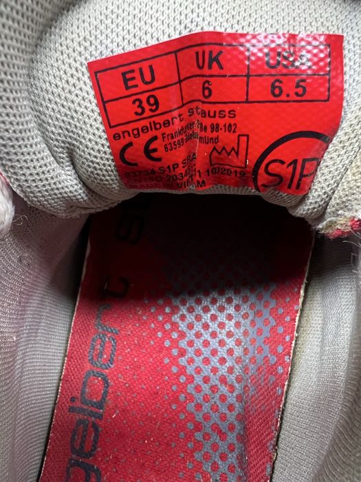 Buty Strauss czerwone S1 rozm 39