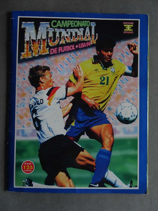 Caderneta de cromos de futebol Campeonato Mundial de Futbol USA 94 (17