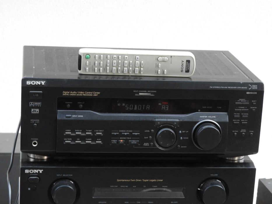 Sony STR DE445 radio wzmacniacz pilot część dużej wieży 43 cm