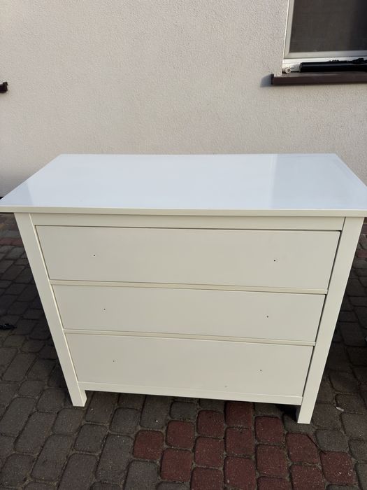 Komoda Ikea Hemnes 3 szuflady ładny stan TRANSPORT
