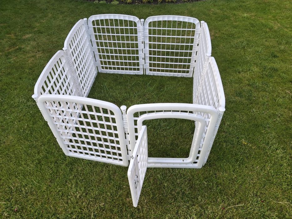 Пластиковий складний вольєр для цуценят