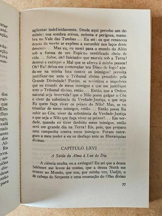 "O Livro dos Mortos do Antigo Egito" -> Edição Rara