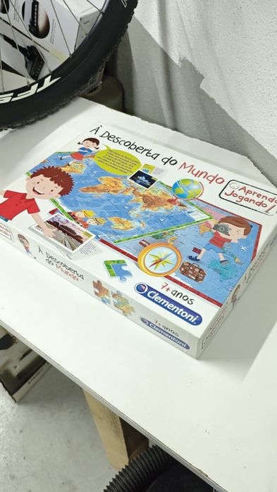 Jogo de Puzzle: Descoberta do Mundo- Clementoni