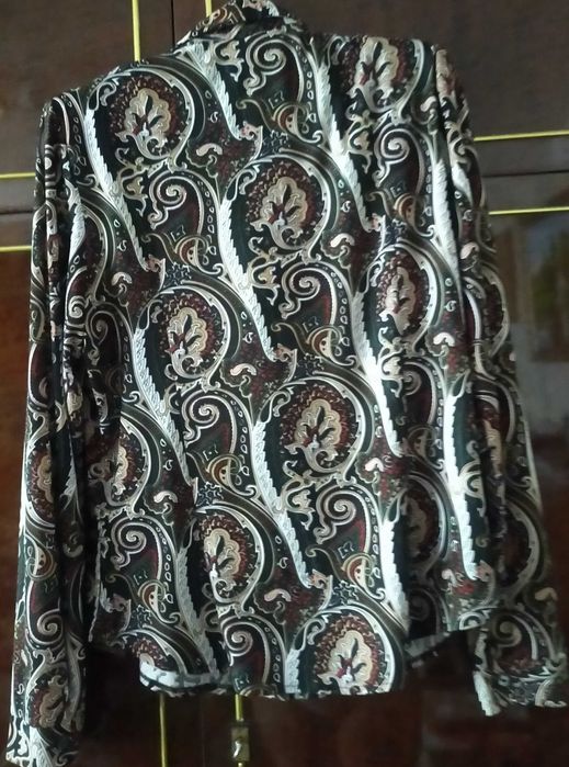 Шикарные, нарядные Топики, Блузка, блуза, черная, голубая, тюльпаны