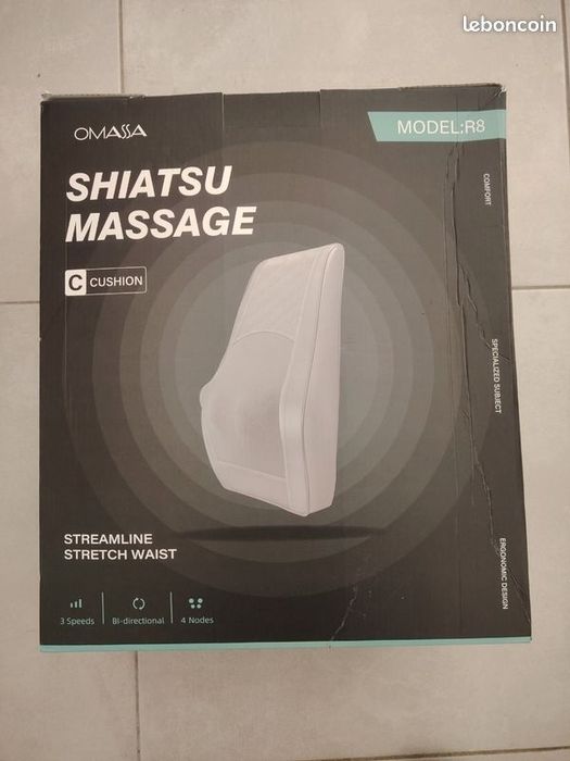 Унікальна 3D-масажна подушка -масажер SHIATSU