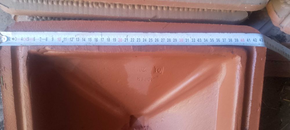 Daszek ceramiczny na słupek ogrodzeniowy