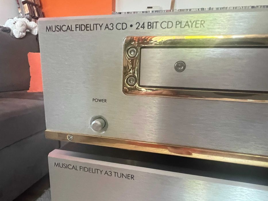 Musical Fidelity A3 Dual Mono wzmacniacz tuner CD wieża zestaw