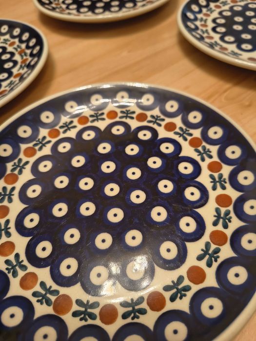 Talerz talerze Bolesławiec 70 ważka