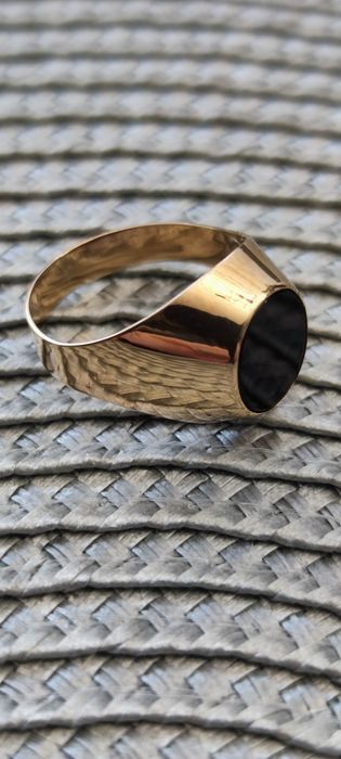 Sprzedam złoty  sygnet meski Warmet