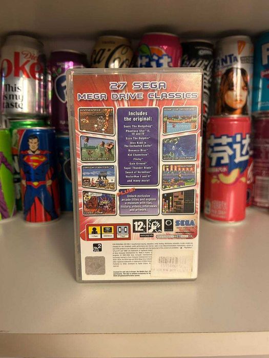 Sega Mega Drive Collection na Playstation Portable