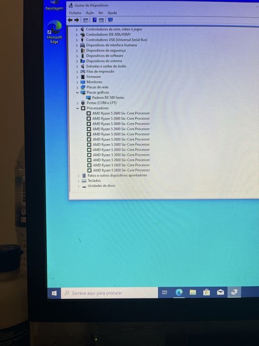 PC Gaming Ryzen 5 2600 + RX 580 8Gb + 16GB RAM + NVMe 512GB – Garantia