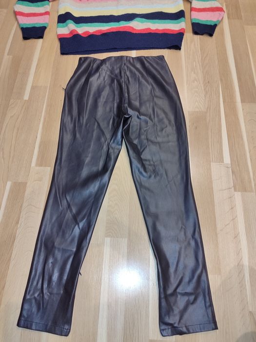 Продам шкіряні штани Dorothy Perkins 38р+ Половер M&S у розмірі М