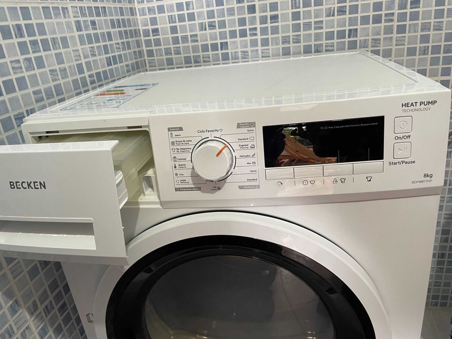 Becken secadora de roupa 8kg A++