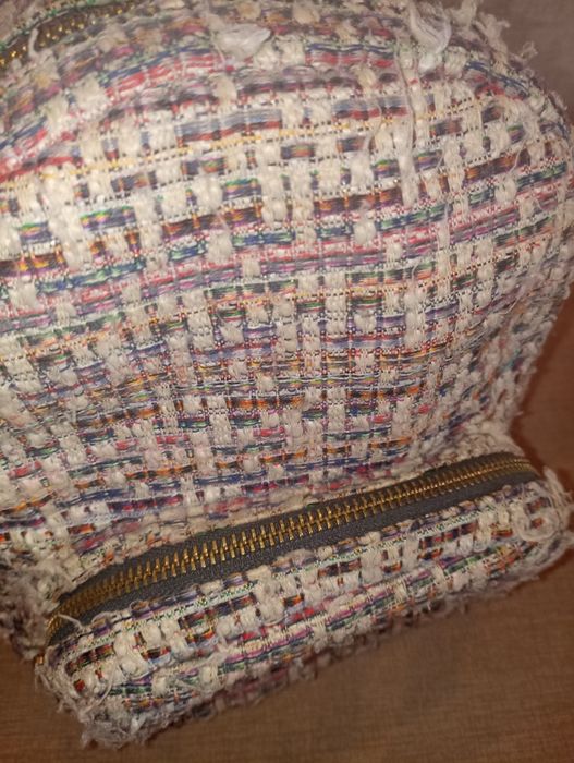 Mala-Mochila Parfois padrão colorido