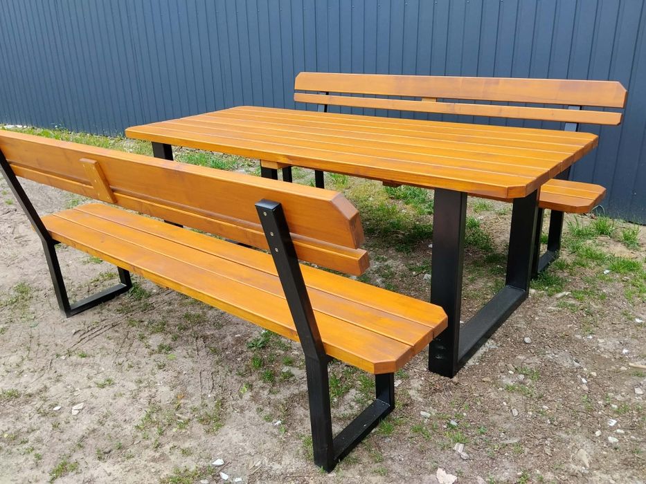 Komplet ogrodowy stół lawka