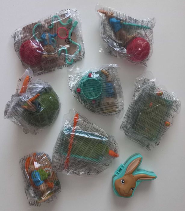 Bonecos Happy Meal McDonalds/Burger King/Pizza Hut