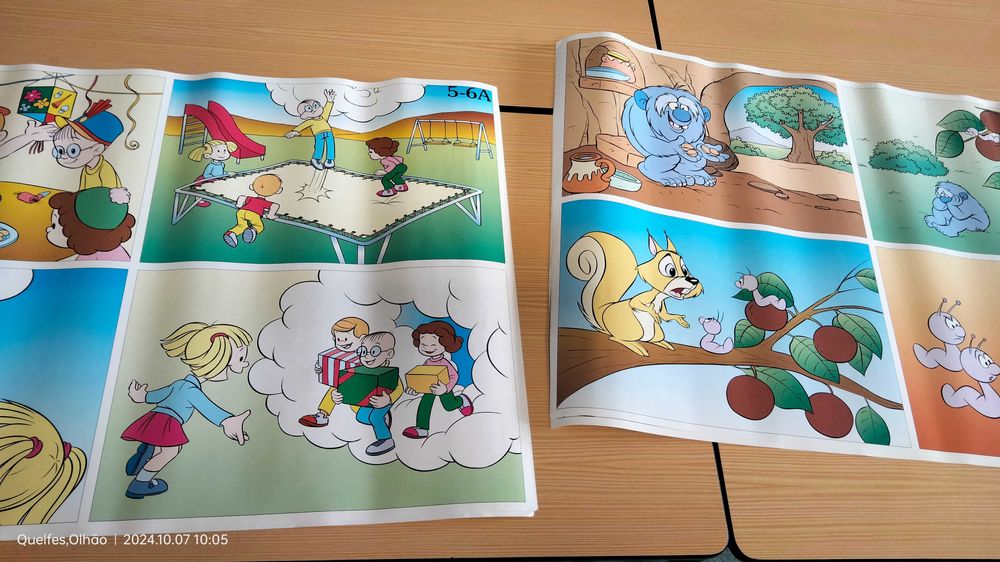 Livros pedagógicos e educativos Pré-escolar - Coleção Fantasia -