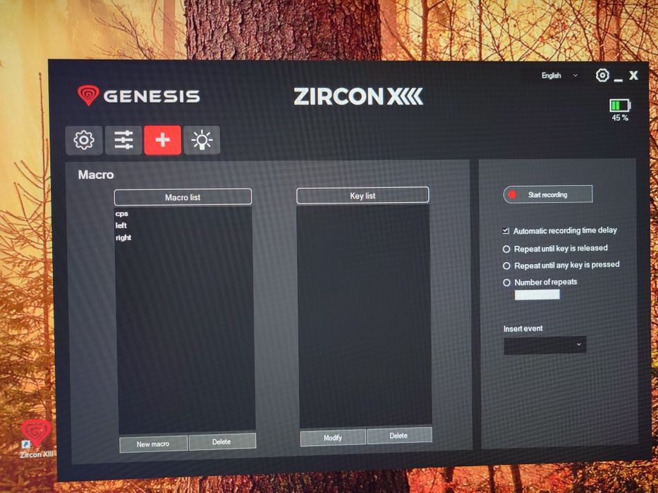Нова ігрова миша Genesis Zircon XIII Custom Wireless RGB Black 29000dp