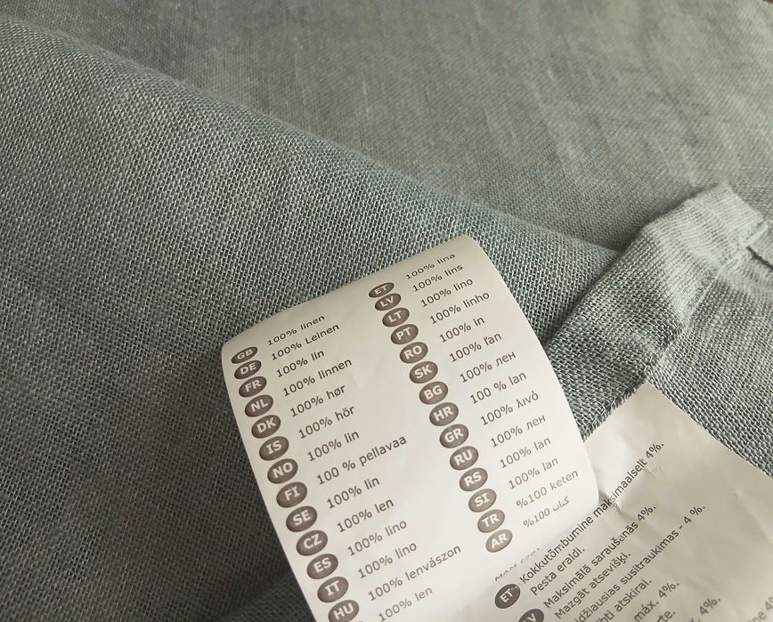 Zasłony len 100% Ikea Lejongap 145x250