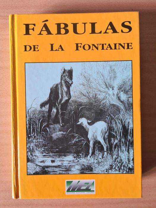 Livro "Fábulas de la Fontaine"