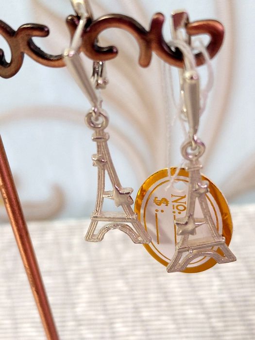 Серебро-серьги с натуральными камнями