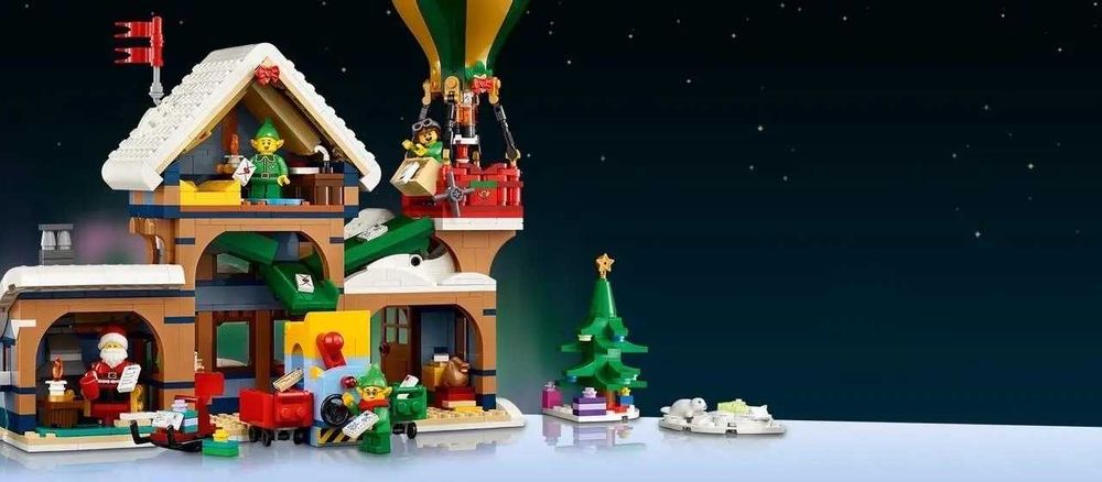 Конструктор LEGO Icons  Santa's Post Office!  10339