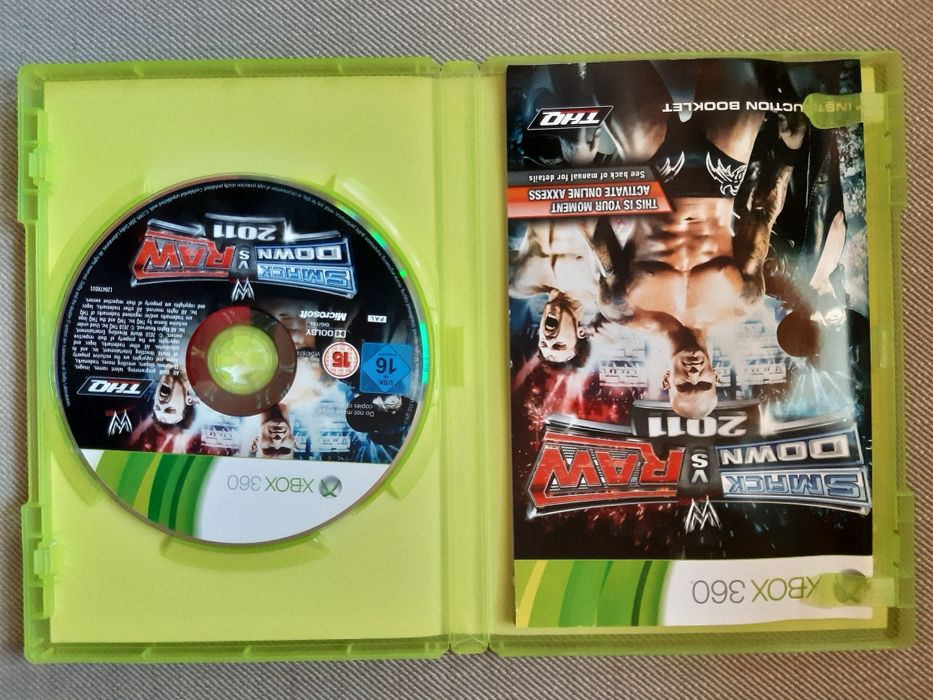 Gra SMACK DOWN VS RAW 2011 na konsolę xbox 360